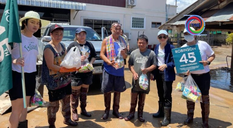 กลุ่มเซ็นทรัลช่วยเหลือฟื้นฟูที่พักผู้ประสบอุทกภัย